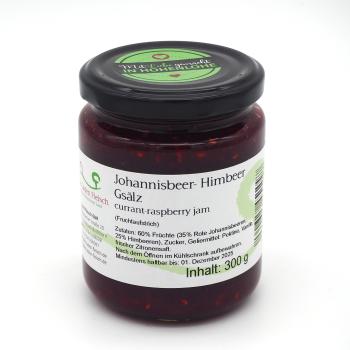 Johannisbeer- Himbeer- Gsälz