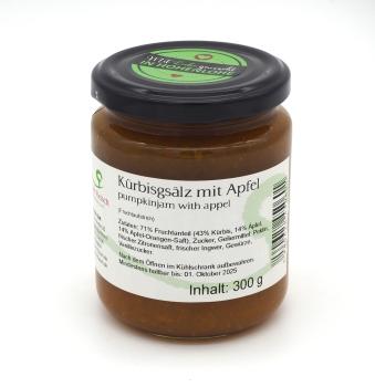 Kürbisgsälz mit Apfel