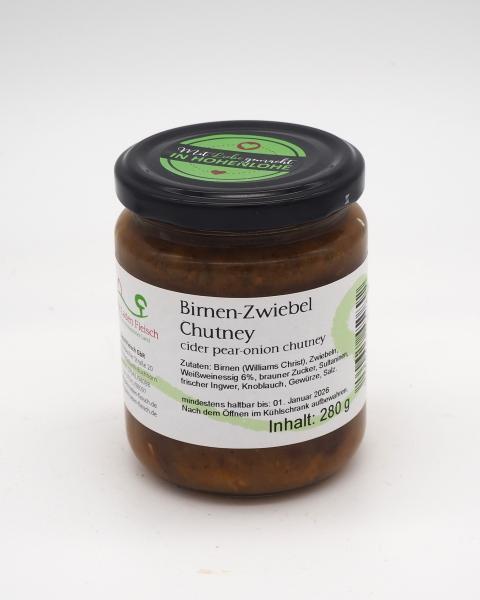 Birnen Zwiebel Chutney