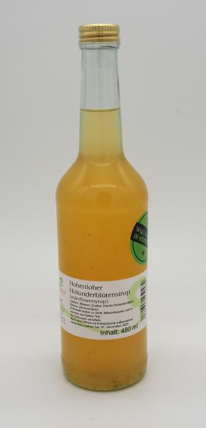 Hohenloher Holunderblütensirup